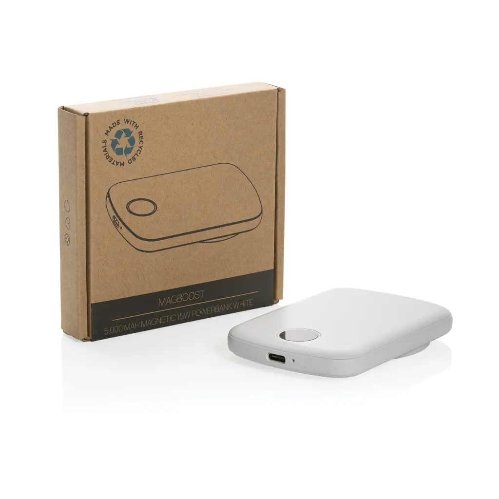 Magnetni Power bank 5000 mah MagBoost RCS P322.41 white-10