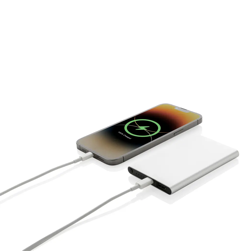 Power bank 4000 mah type-C RCS P322.42 silver-2