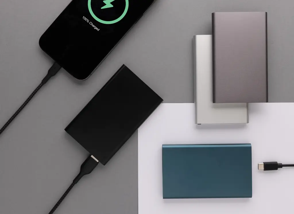 Power bank 4000 mah type-C RCS P322.42 blue-9