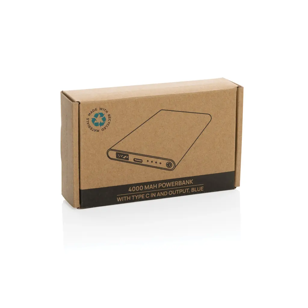 Power bank 4000 mah type-C RCS P322.42 blue-11