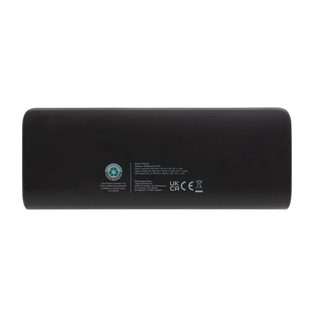 Power bank s brzim punjenjem 20000 mah FlashCharge RCS P322.48 black-5