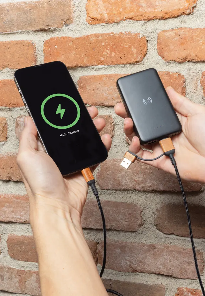Bežični Power bank 5.000 mAh 5W RCS P322.62 black-10