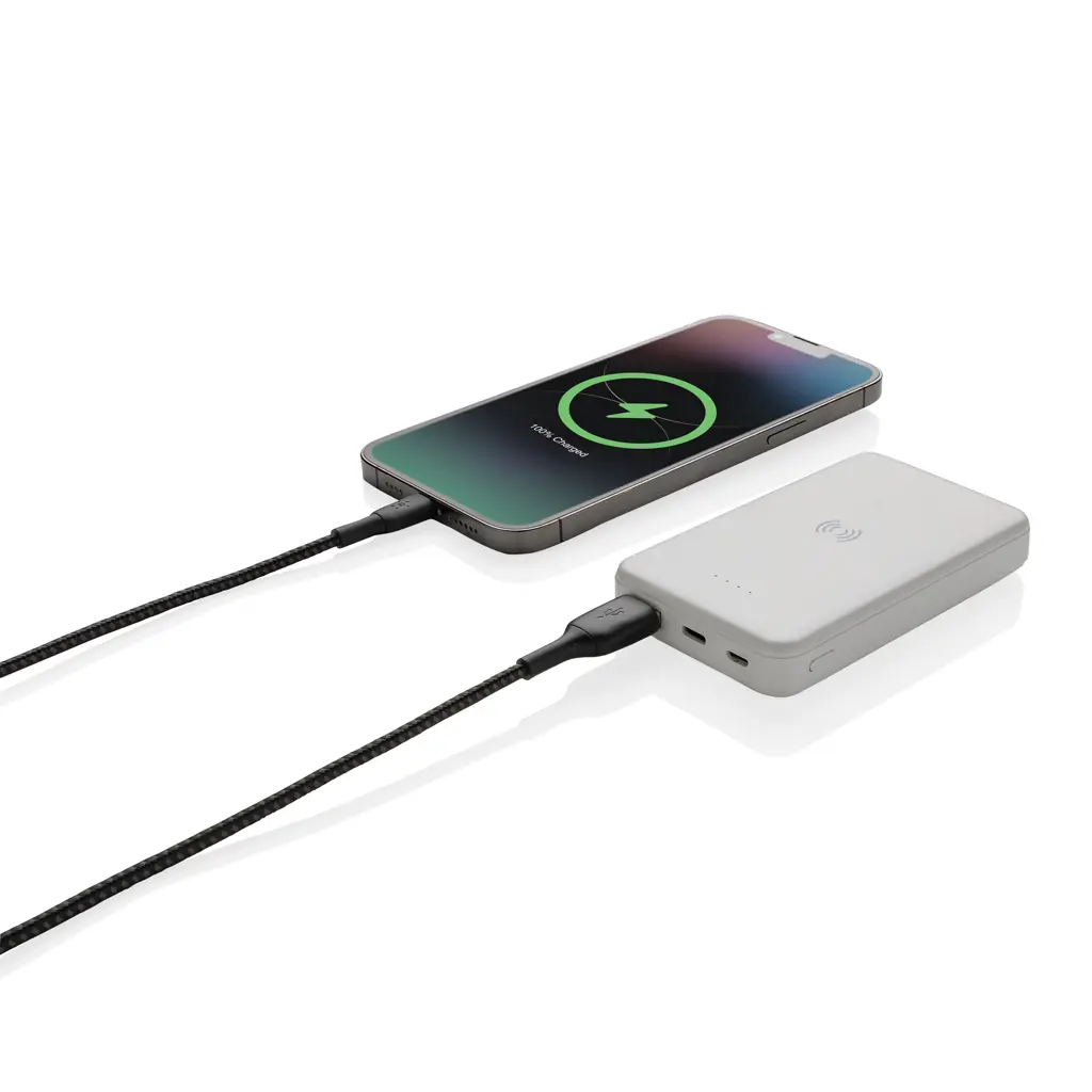 Bežični Power bank 5.000 mAh 5W RCS P322.62 white-2