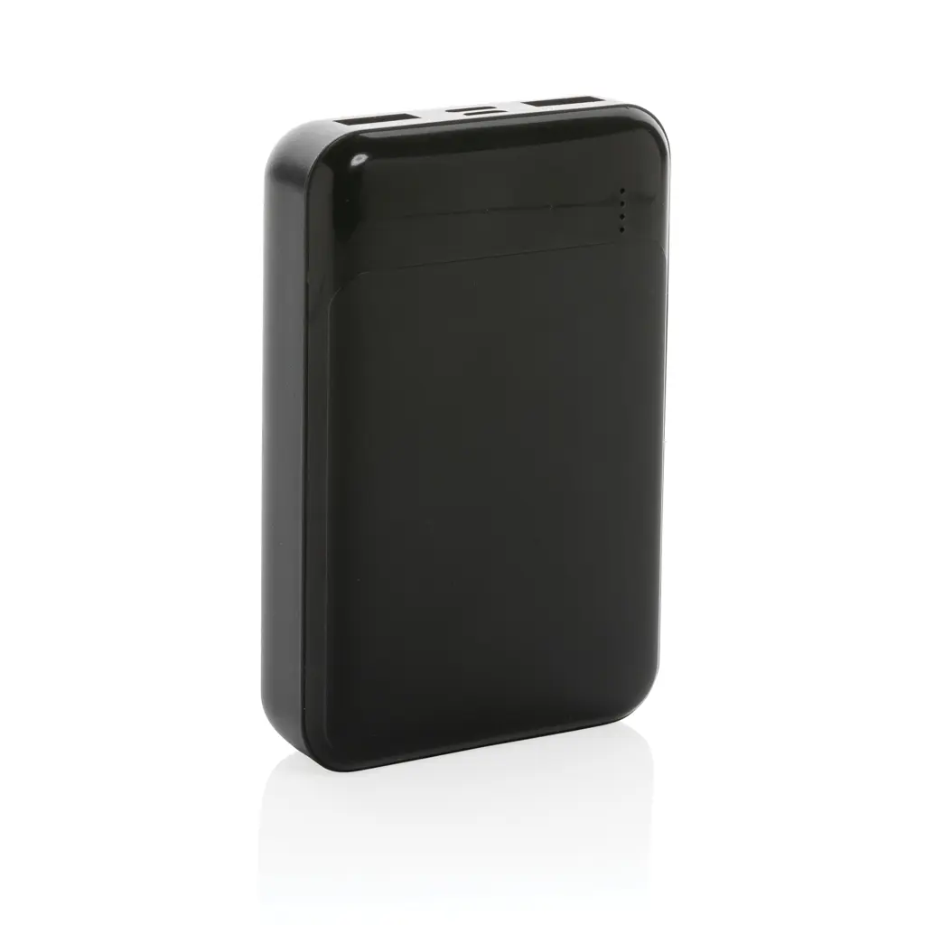 Power bank od reciklirane plastike 10.000 mAh P322.66 black-2