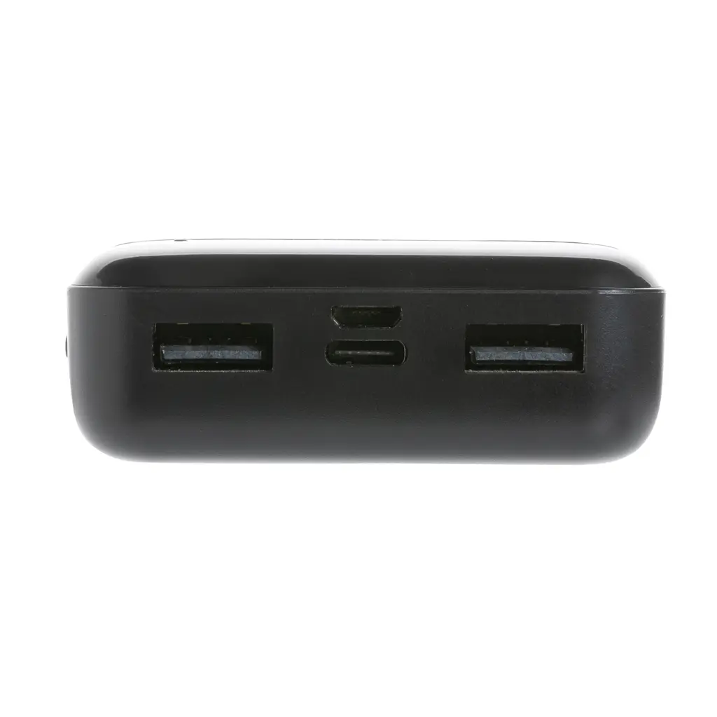 Power bank od reciklirane plastike 10.000 mAh P322.66 black-6