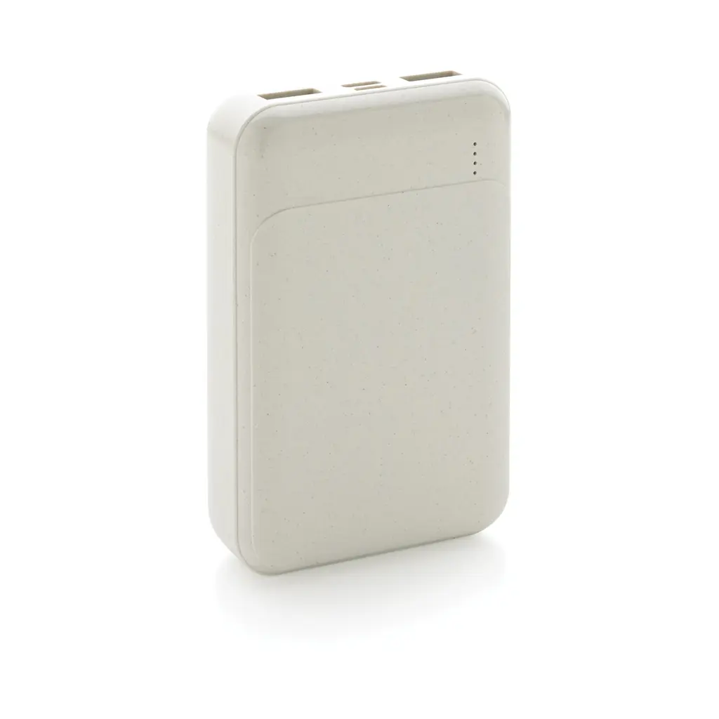 Power bank od reciklirane plastike 10.000 mAh P322.66 white-2
