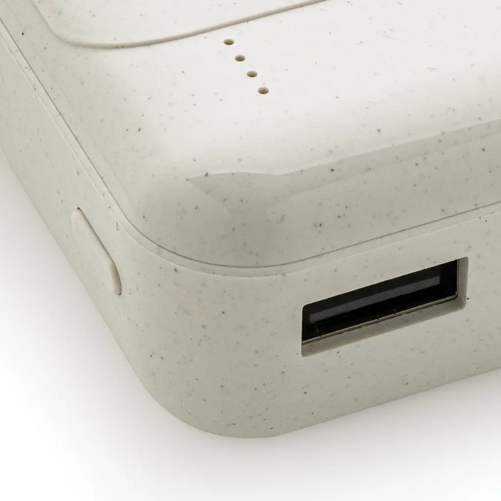 Power bank od reciklirane plastike 10.000 mAh P322.66 white-6