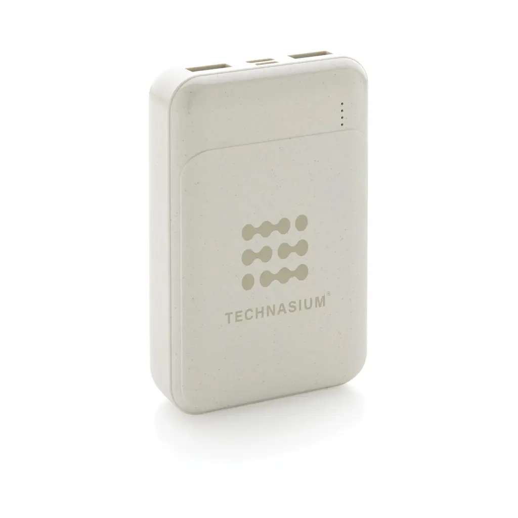 Power bank od reciklirane plastike 10.000 mAh P322.66 white-3