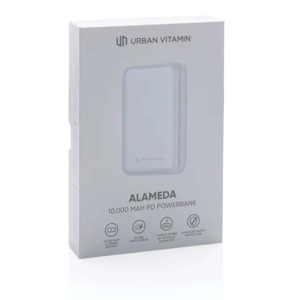 Power bank 10.000 mAh 18W PD Urban Vitamin Alameda P322.70 white-13