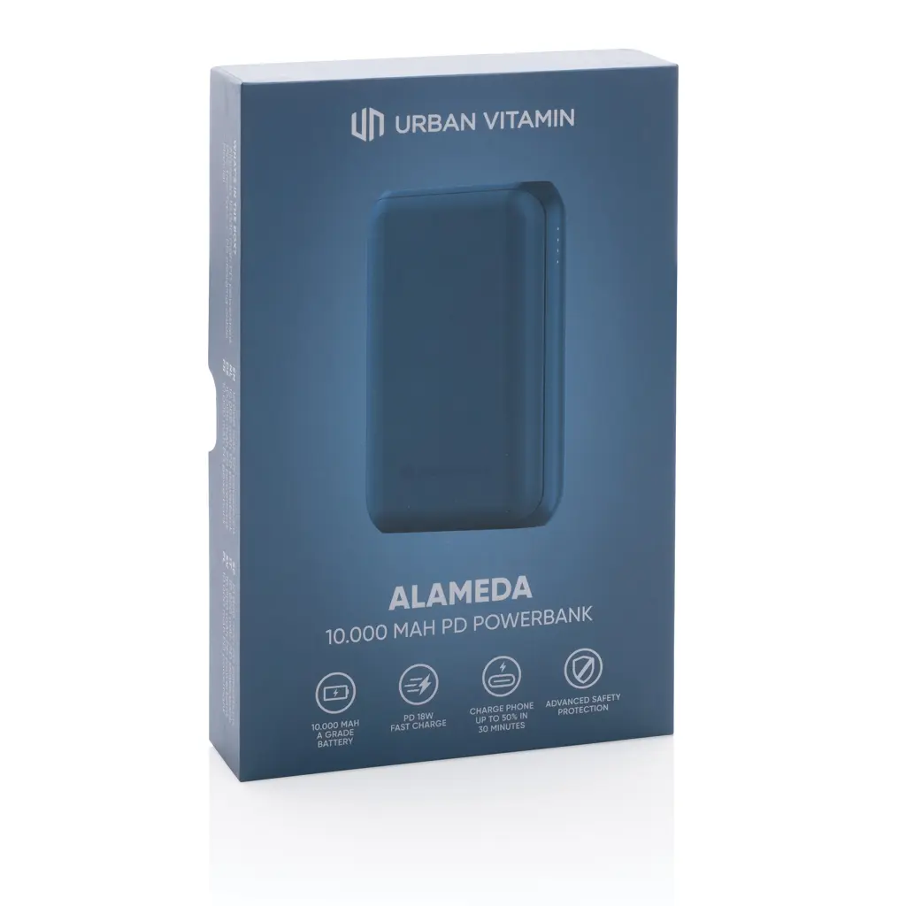 Power bank 10.000 mAh 18W PD Urban Vitamin Alameda P322.70 blue-11