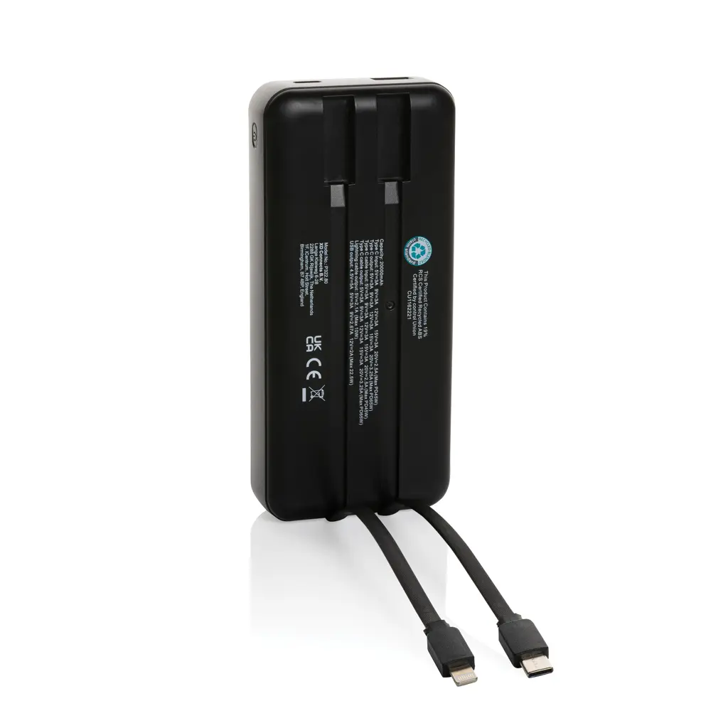 Power bank za laptop Gridley RCS 20000 65W P322.80 black-2