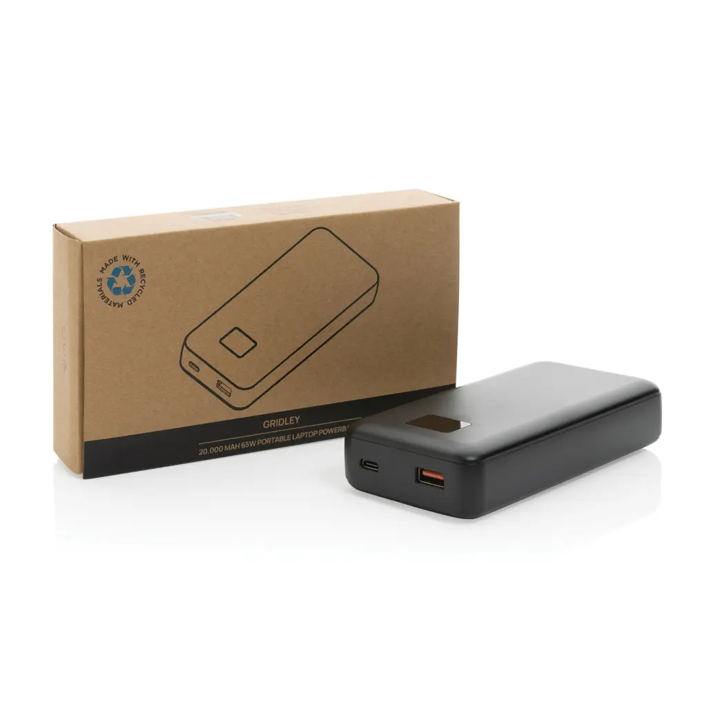 Power bank za laptop Gridley RCS 20000 65W P322.80 black-9