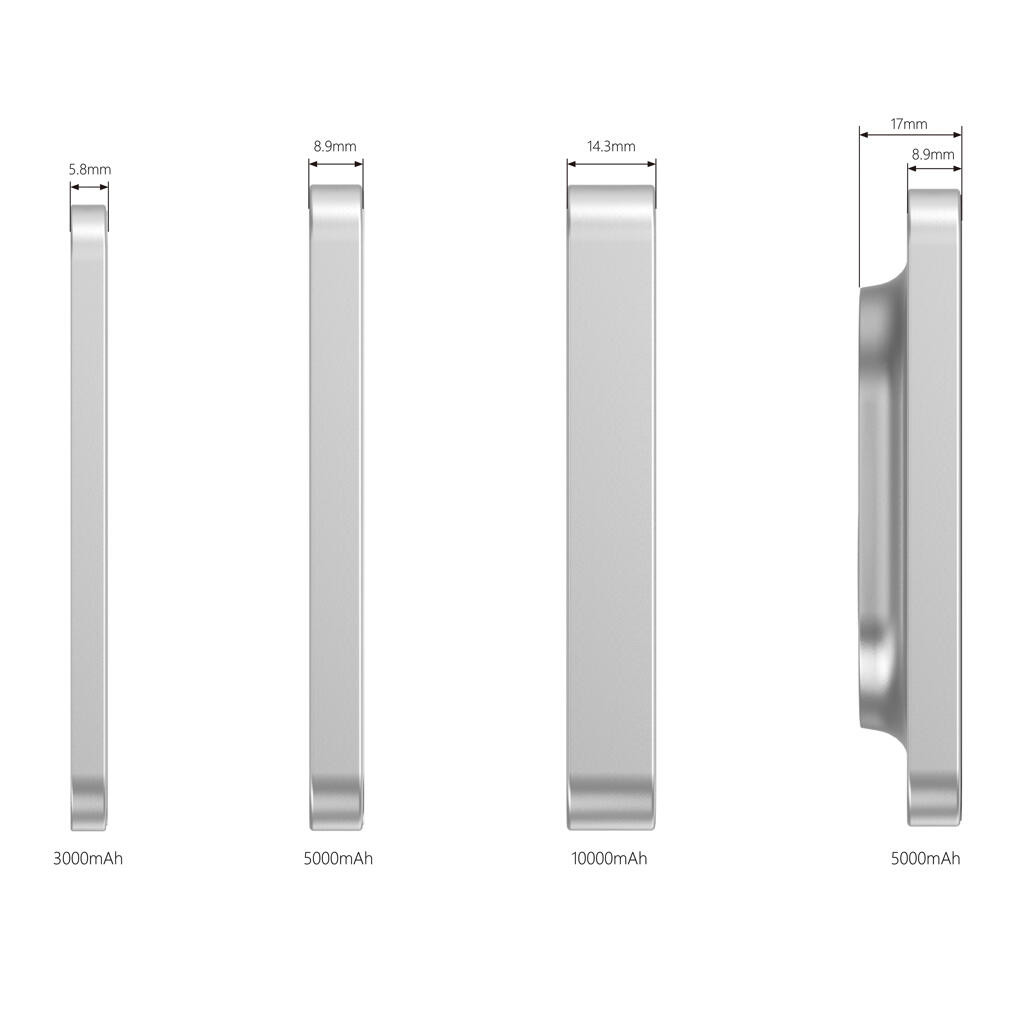 Power bank 3000 mah Urban Vitamin Burbank RCS P322.81 silver-17