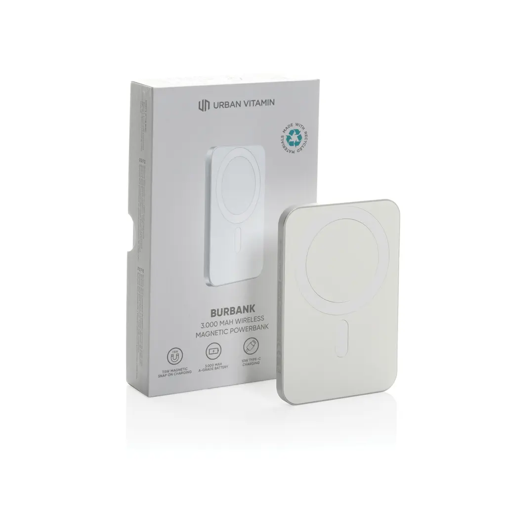 Power bank 3000 mah Urban Vitamin Burbank RCS P322.81 silver-20