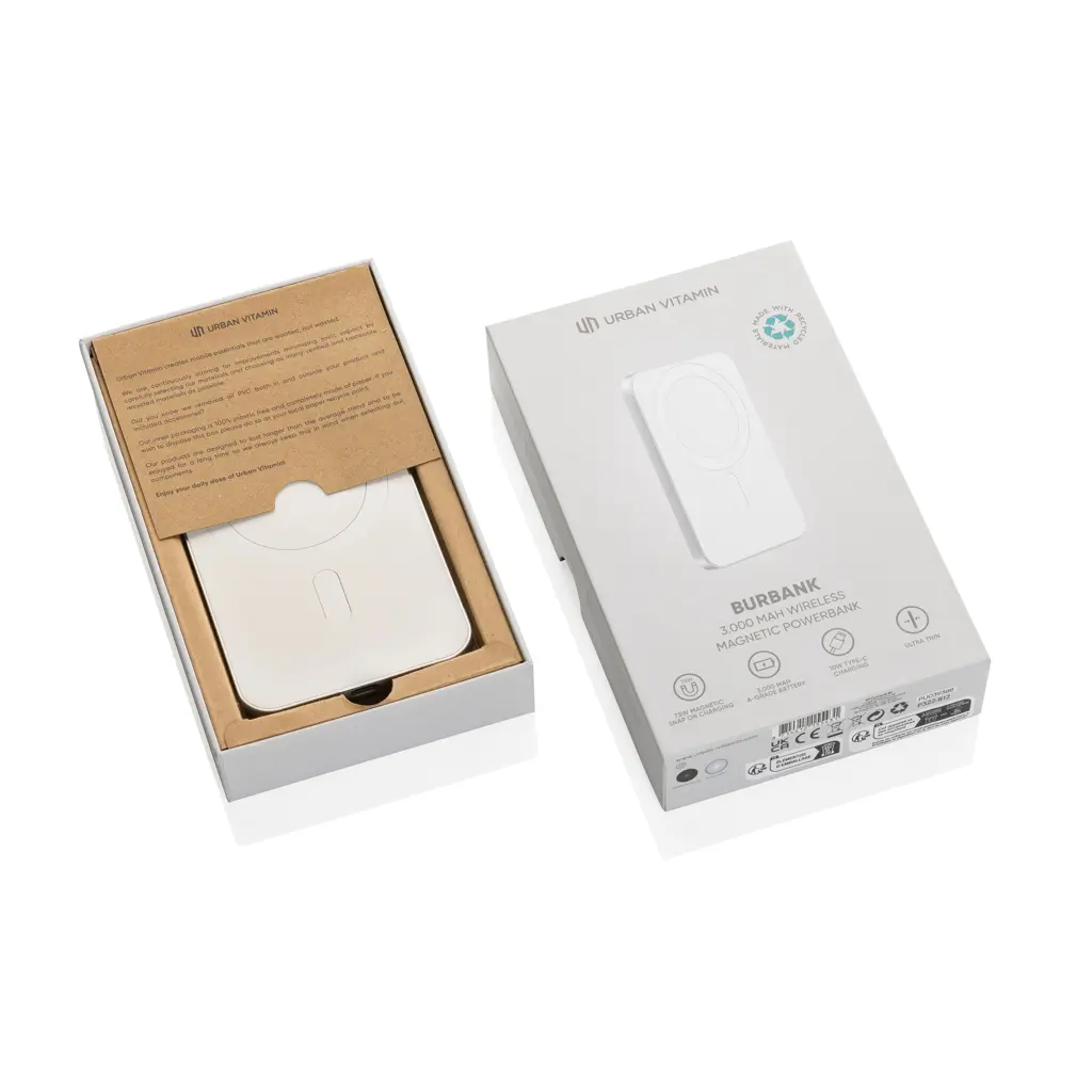 Power bank 3000 mah Urban Vitamin Burbank RCS P322.81 silver-22