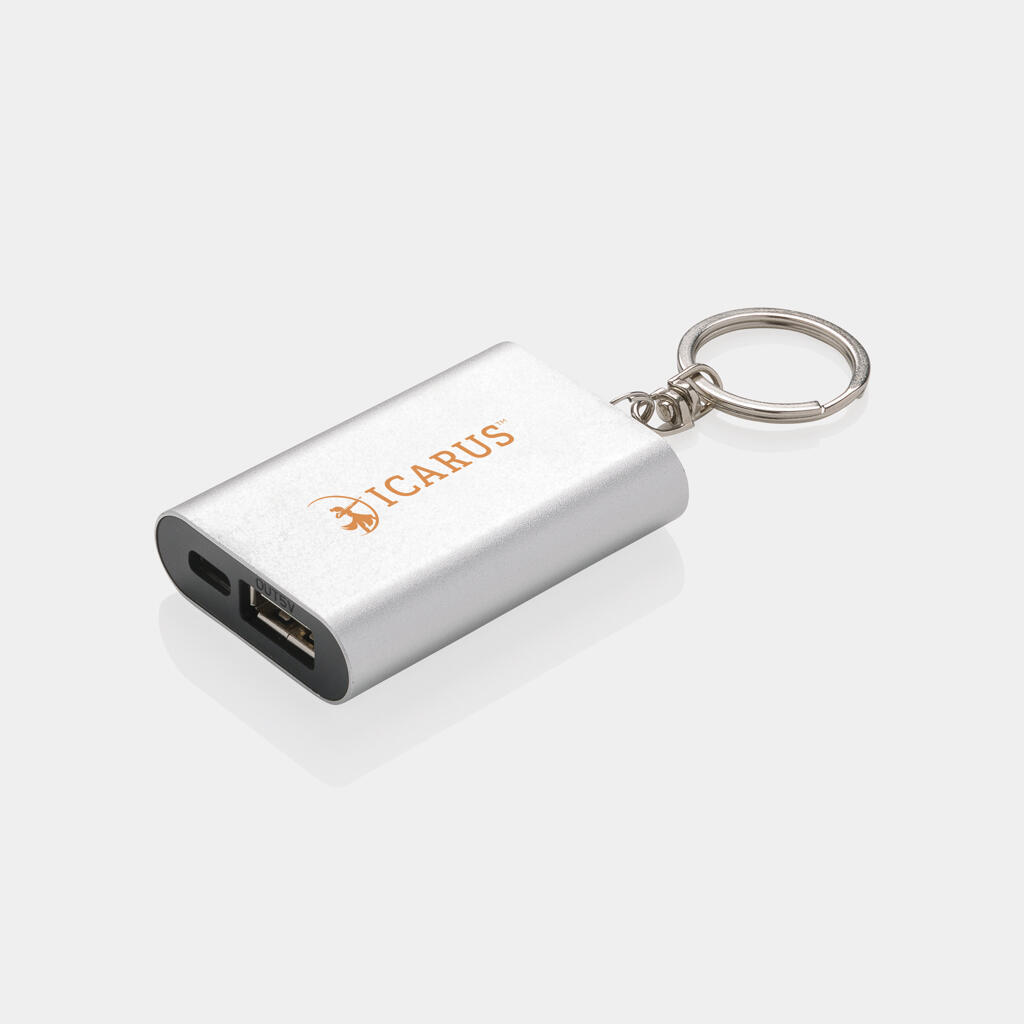Power bank privjesak za ključeve 1.000 mAh P324.19 grey-15 Power bank privjesak za ključeve 1.000 mAh P324.19 grey-15