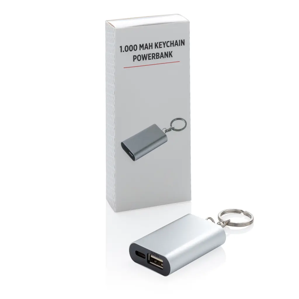 Power bank privjesak za ključeve 1.000 mAh P324.19 grey-17