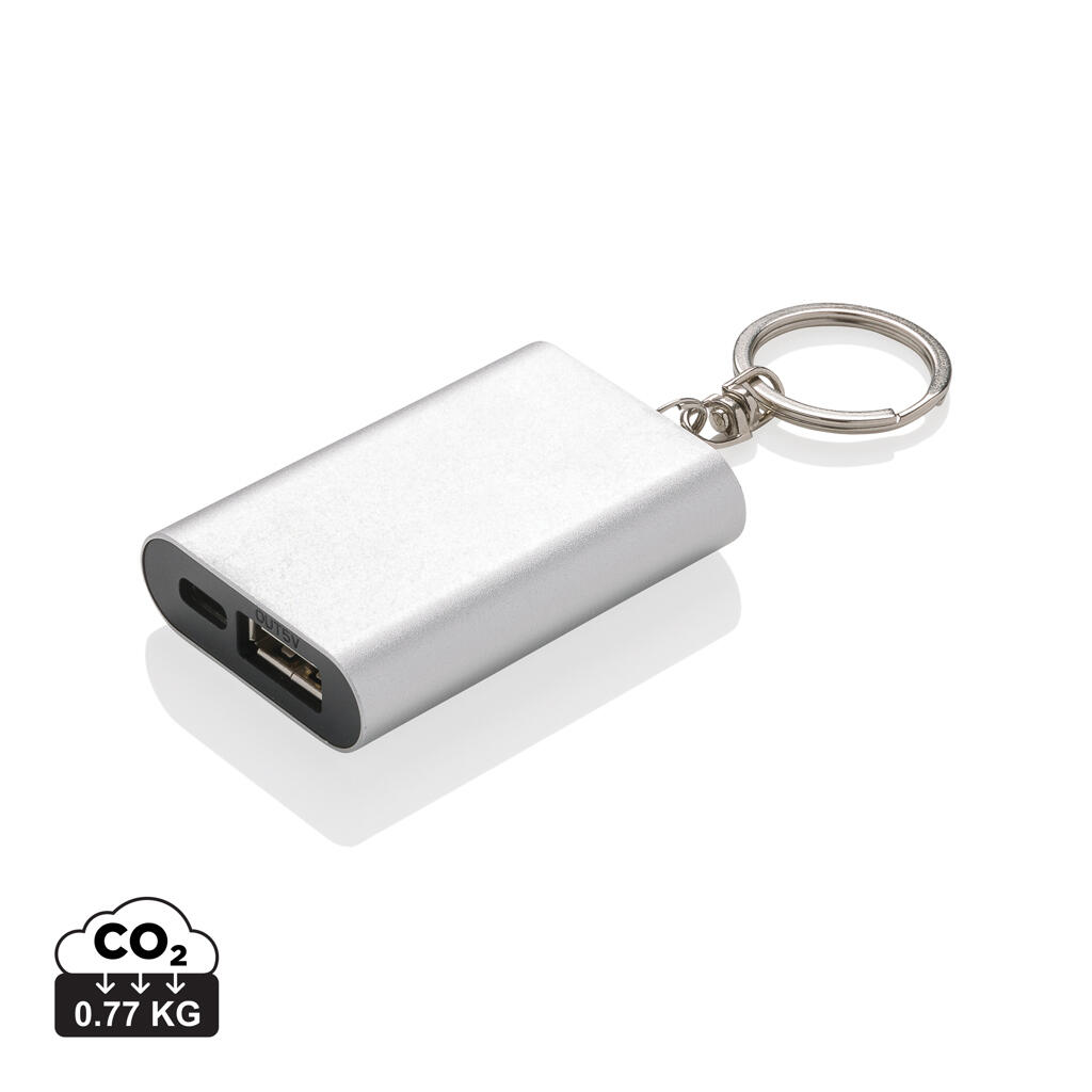 Power bank privjesak za ključeve 1.000 mAh P324.19 grey-12 Power bank privjesak za ključeve 1.000 mAh P324.19 grey-12