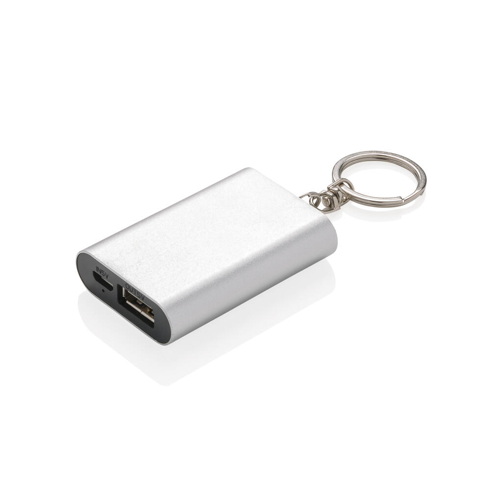 Power bank privjesak za ključeve 1.000 mAh P324.19 grey-1 Power bank privjesak za ključeve 1.000 mAh P324.19 grey-1
