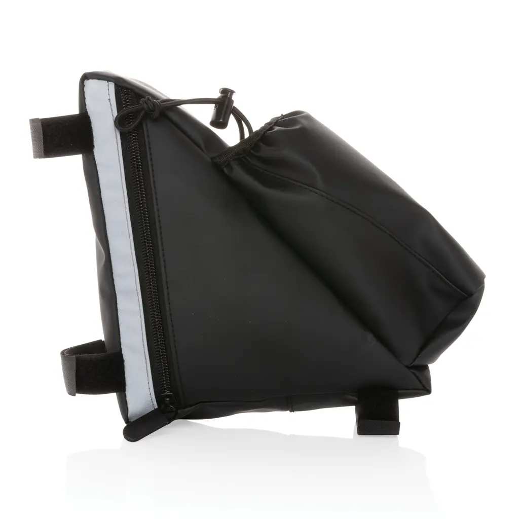 Torba za okvir bicikla PU visoke vidljivosti s držačem za bocu P325.03 black-4