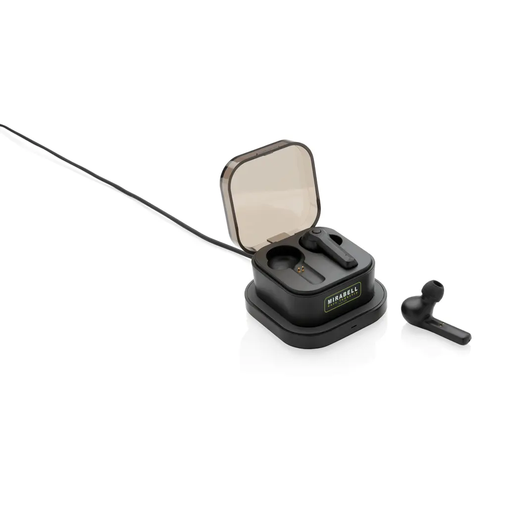 TWS slušalice u futroli za punjenje P329.12 black-3