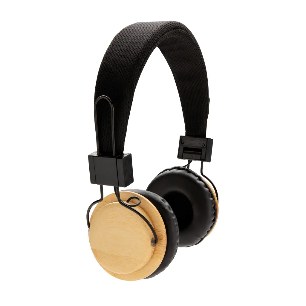 Bežične slušalice od bambusa P329.16 brown-2