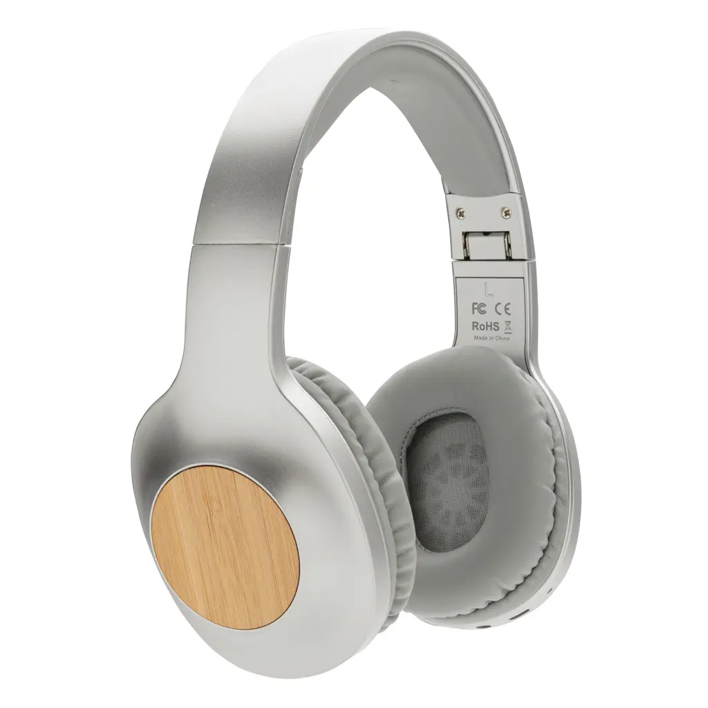 Bežične slušalice Dakota Bamboo P329.23 grey-2