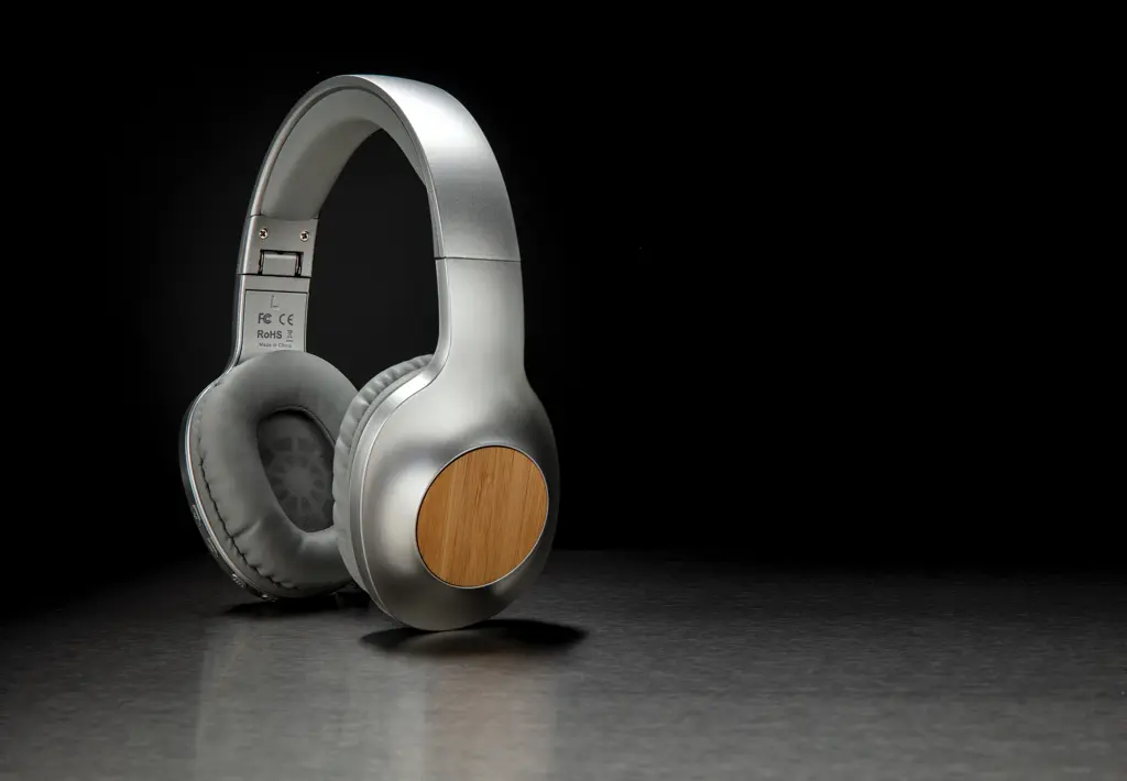 Bežične slušalice Dakota Bamboo P329.23 grey-6