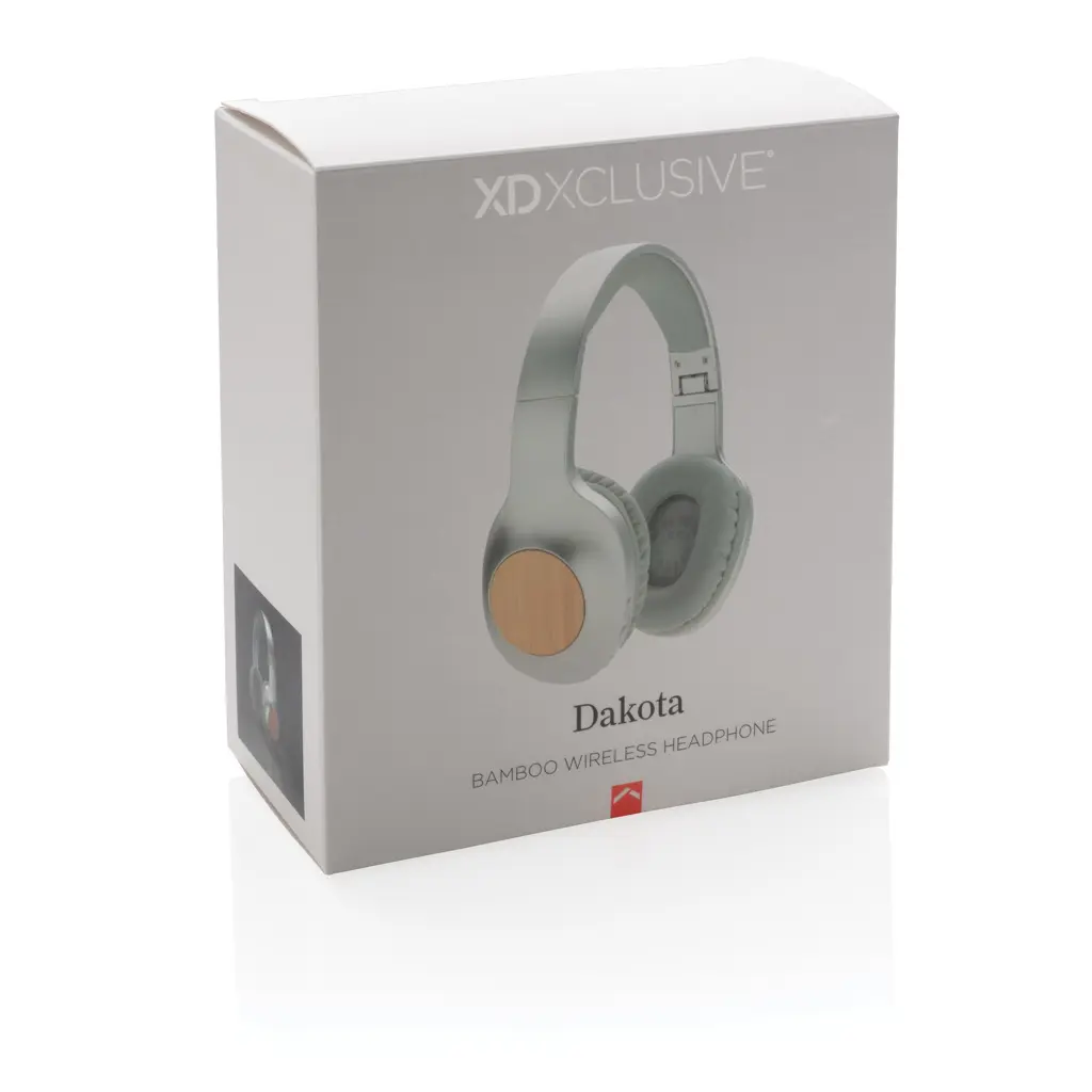 Bežične slušalice Dakota Bamboo P329.23 grey-10