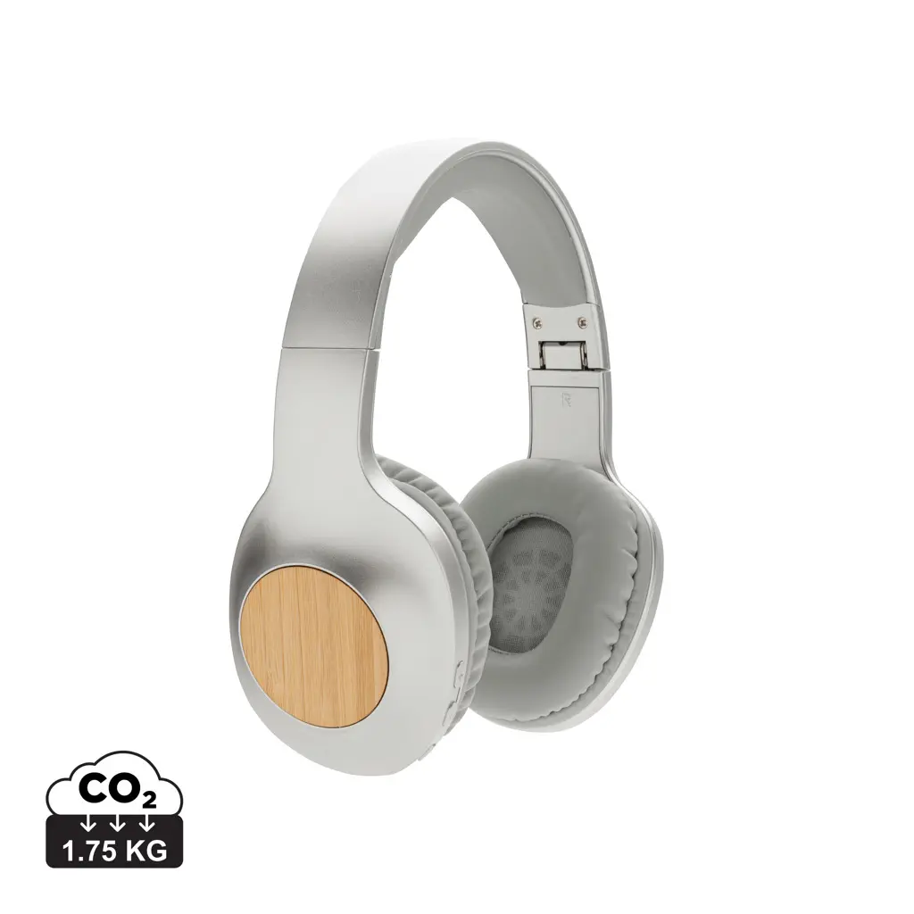 Bežične slušalice Dakota Bamboo P329.23 grey-0