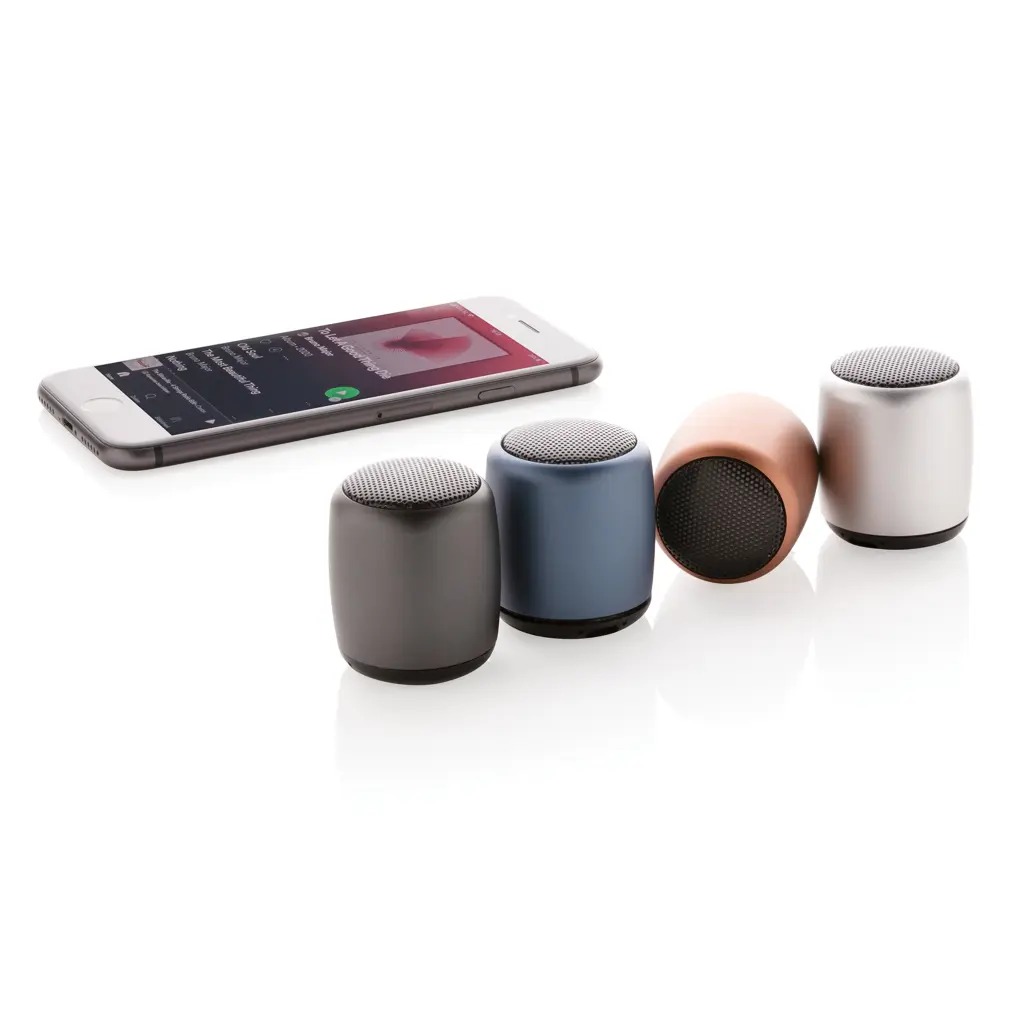 Mini aluminijski bežični zvučnik P329.39 silver-6