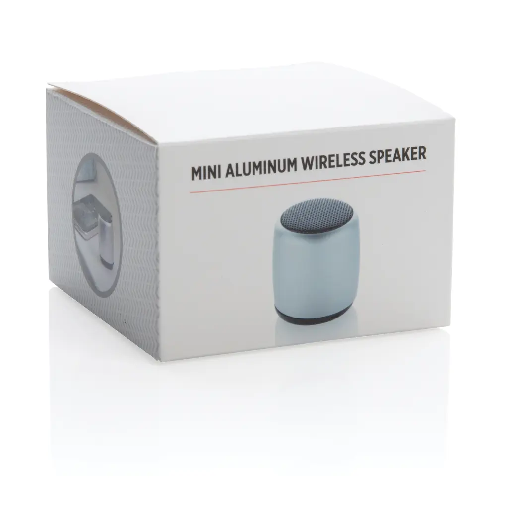 Mini aluminijski bežični zvučnik P329.39 silver-9