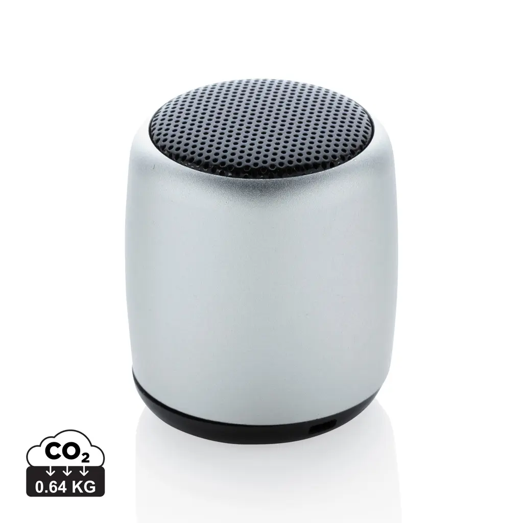 Mini aluminijski bežični zvučnik P329.39 silver-0
