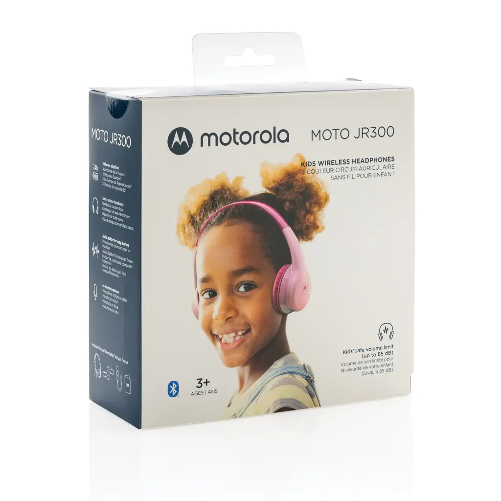 Bežične sigurnosne slušalice za djecu Motorola JR 300 P329.55 pink-5