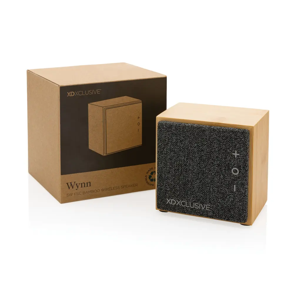 Bežični zvučnik od bambusa Wynn 5W P329.63 brown-12