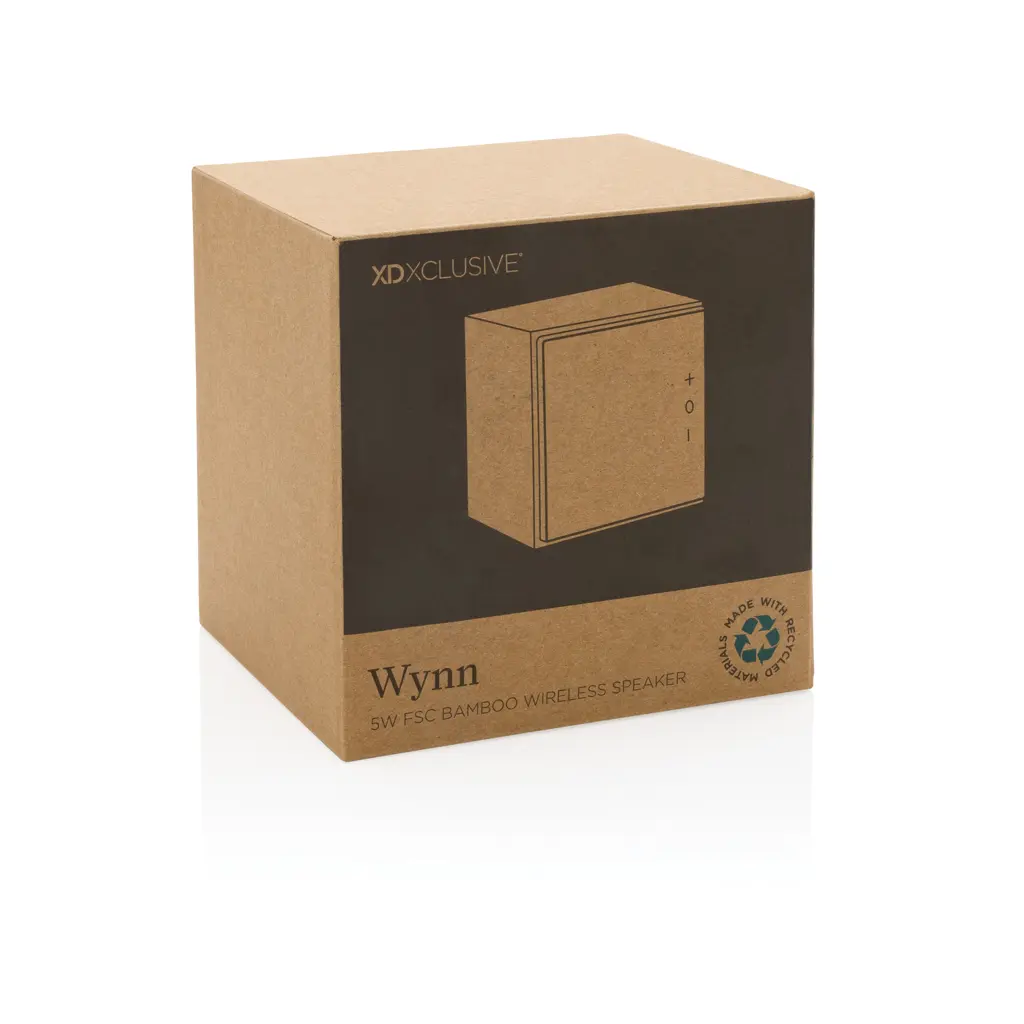 Bežični zvučnik od bambusa Wynn 5W P329.63 brown-13