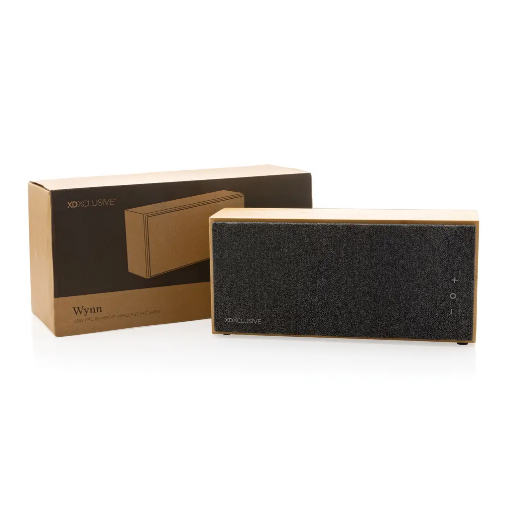 Bežični zvučnik od bambusa Wynn 20W P329.65 brown-14