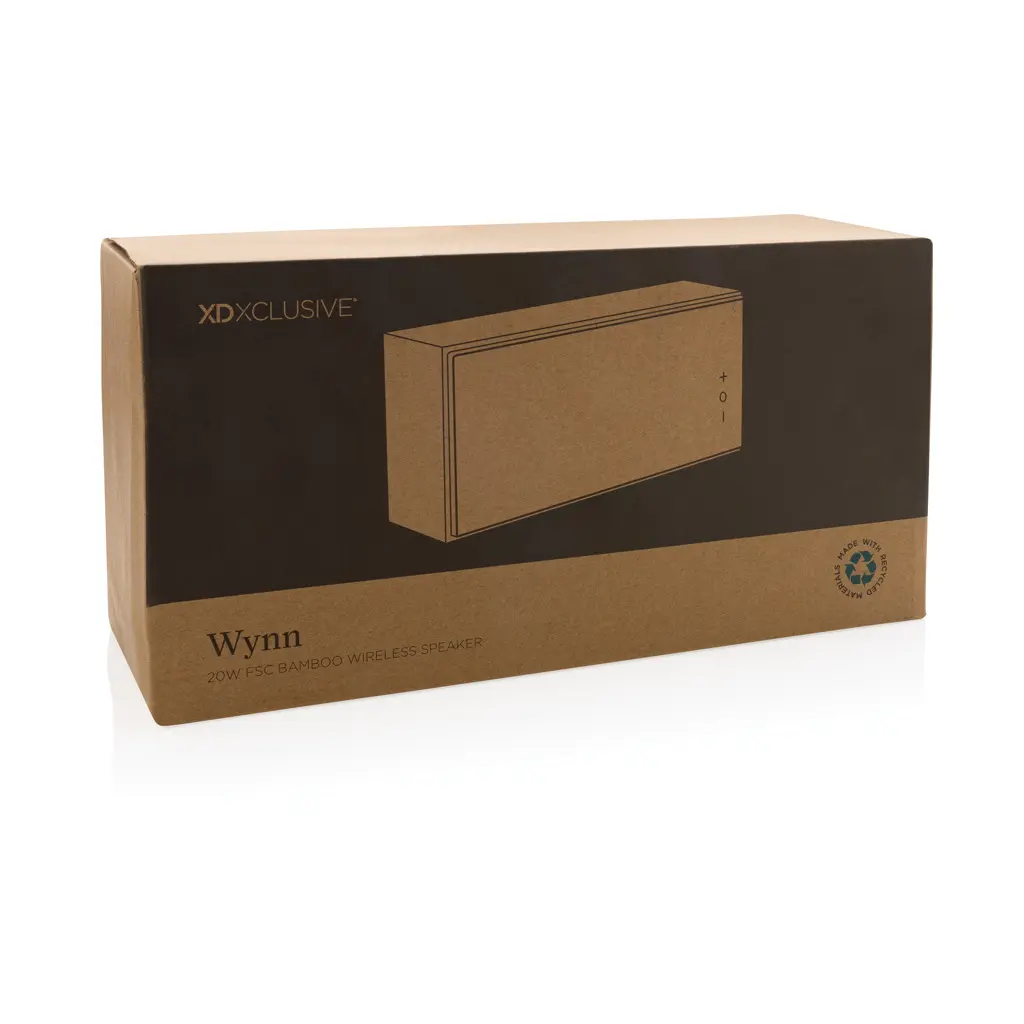 Bežični zvučnik od bambusa Wynn 20W P329.65 brown-15