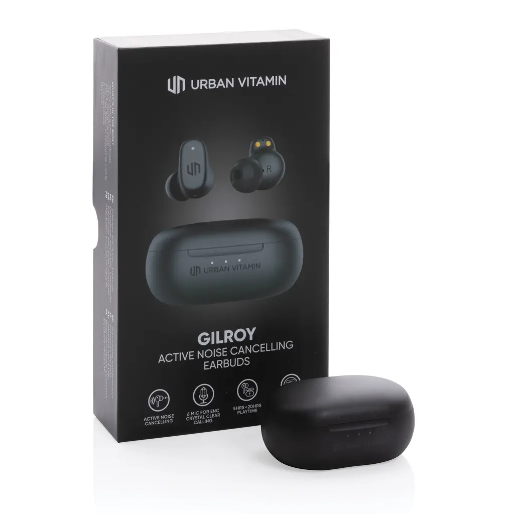 Hibrid ANC i ENC slušalica Urban Vitamin Gilroy P329.70 black-24