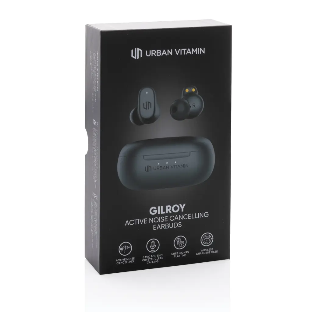 Hibrid ANC i ENC slušalica Urban Vitamin Gilroy P329.70 black-25