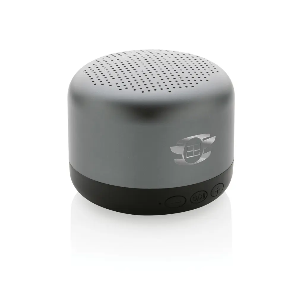 Bežični zvučnik 5W od recikliranog aluminija Terra RCS P329.87 grey-3