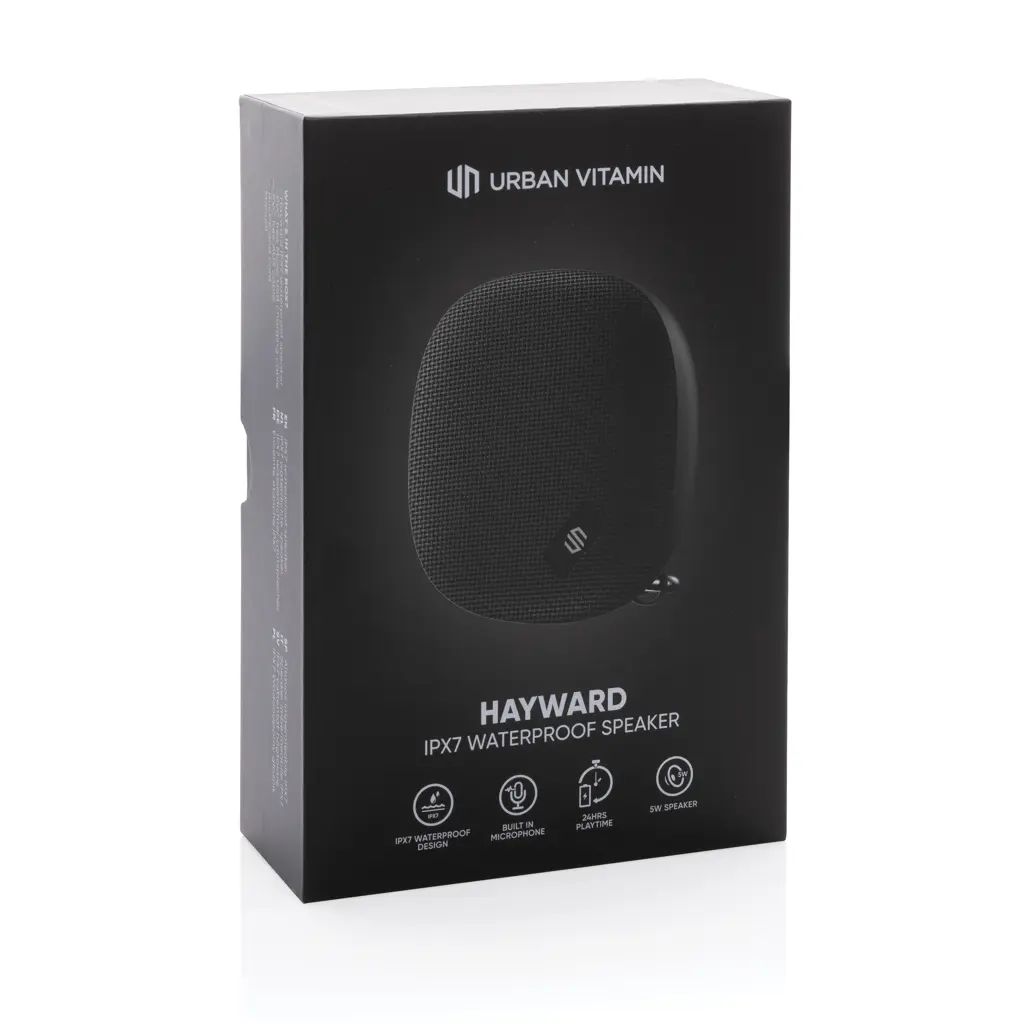 Vodootporan zvučnik 5W Urban Vitamin Hayward IPX7 P329.91 black-18