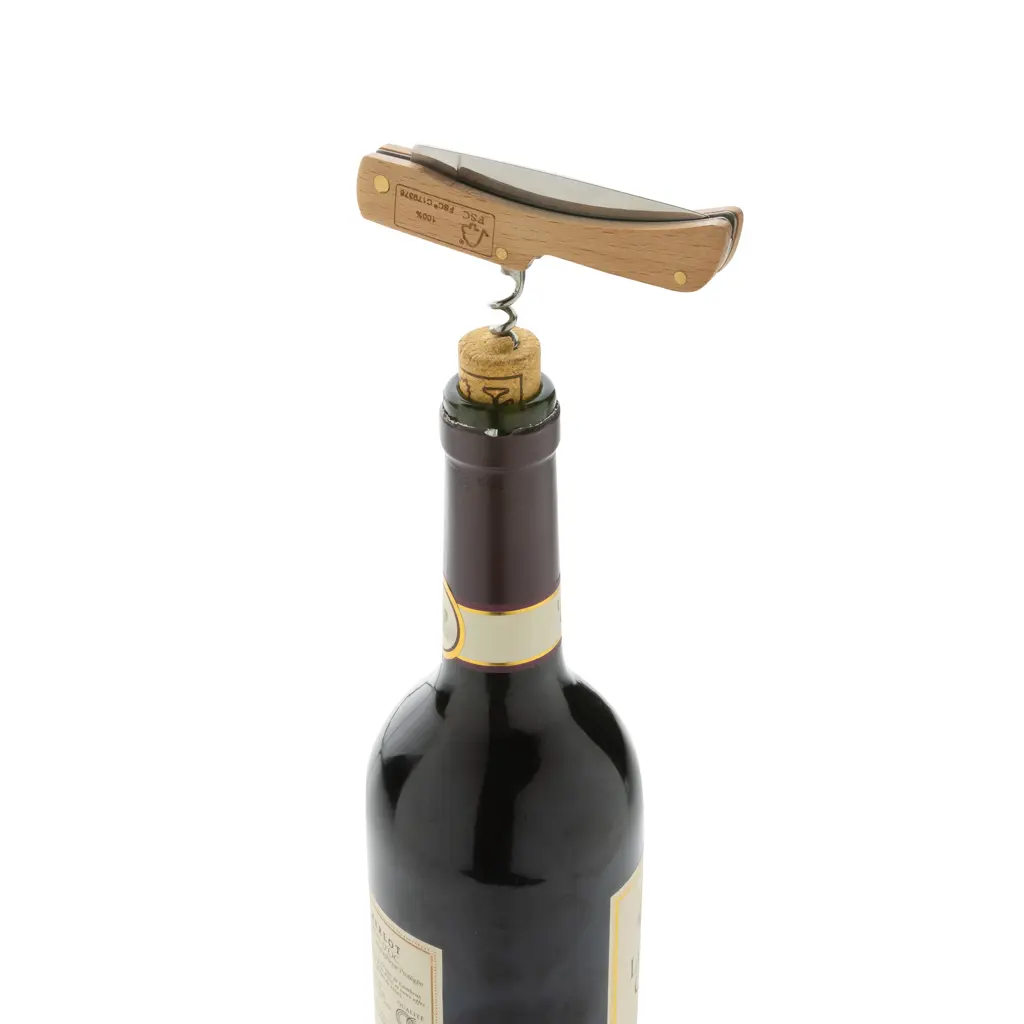 Drveni nož s otvaračem za boce P414.01 brown-8