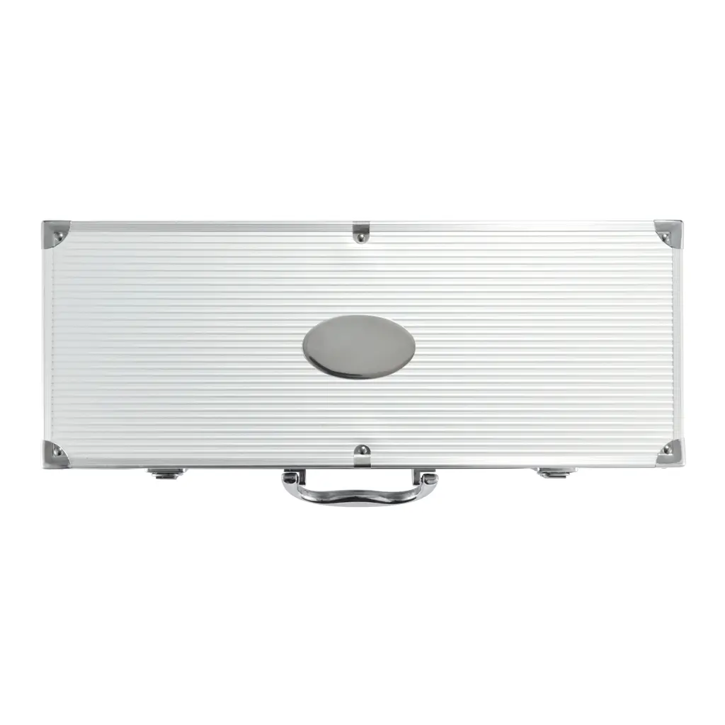 Set za roštilj od 12 komada u aluminijskoj kutiji P422.18 silver-5