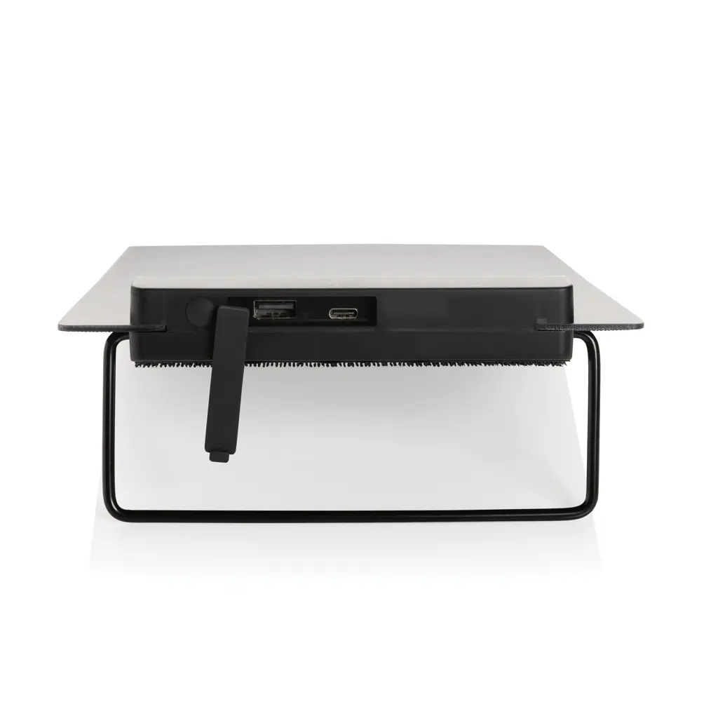 Deluxe rashladna torba sa solarnim panelom 5W Pedro AWARE™ RPET P422.51 black-8