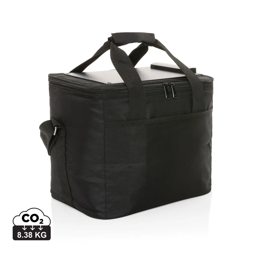 Deluxe rashladna torba sa solarnim panelom 5W Pedro AWARE™ RPET P422.51 black-0