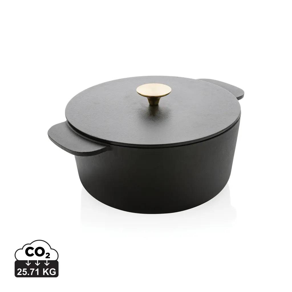 Velika tava od lijevanog željeza Ukiyo P431.02 black-0