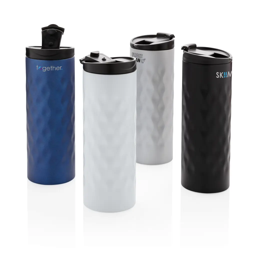 Putna šalica Geometric 350 ml P432.01 silver-5