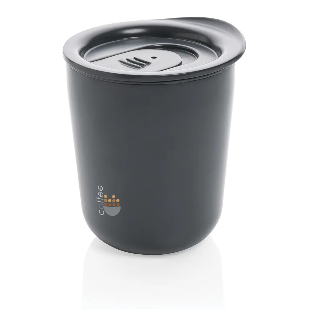 Antimikrobna čaša za kavu P432.09 grey-3