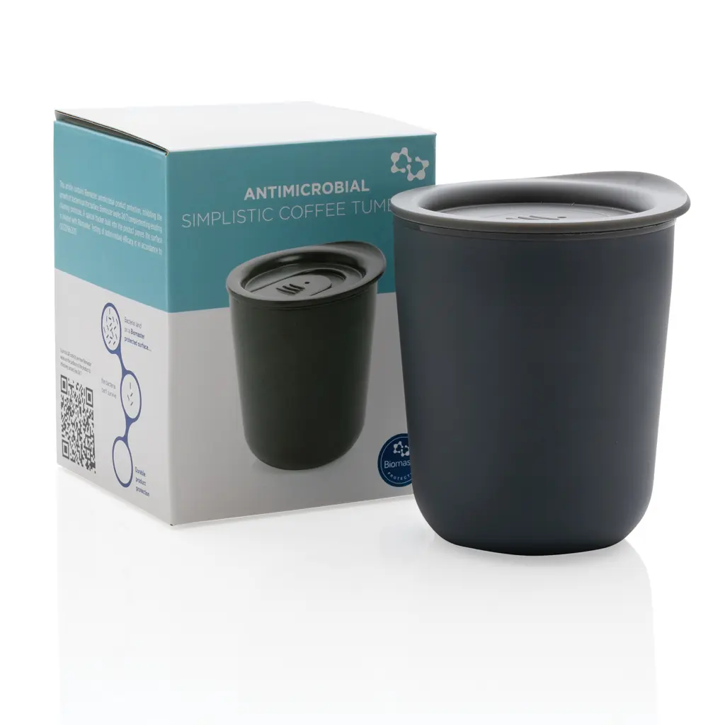 Antimikrobna čaša za kavu P432.09 grey-9